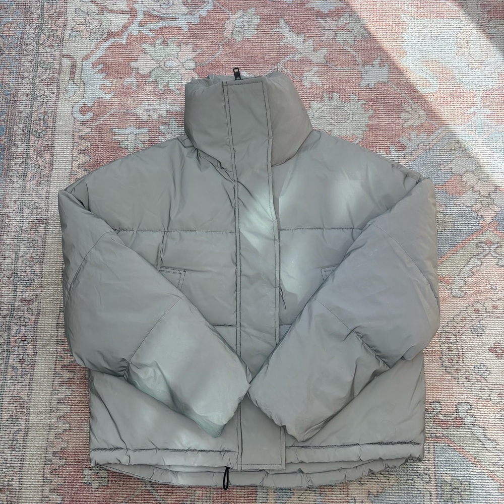 Apparis Women's Metallic Puffer Jacket